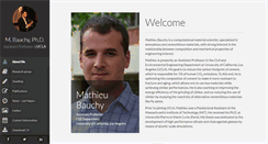 Desktop Screenshot of mathieu.bauchy.com