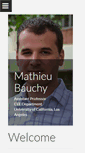 Mobile Screenshot of mathieu.bauchy.com